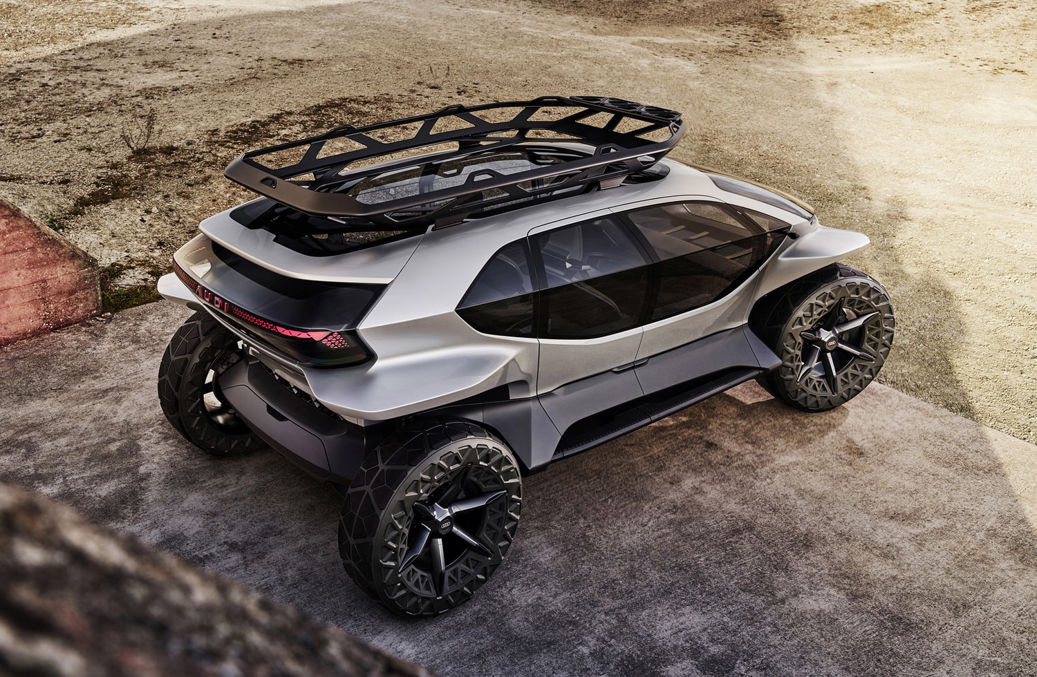 Audi dévoile son AI:Trail, un concept de véhicule tout-terrain