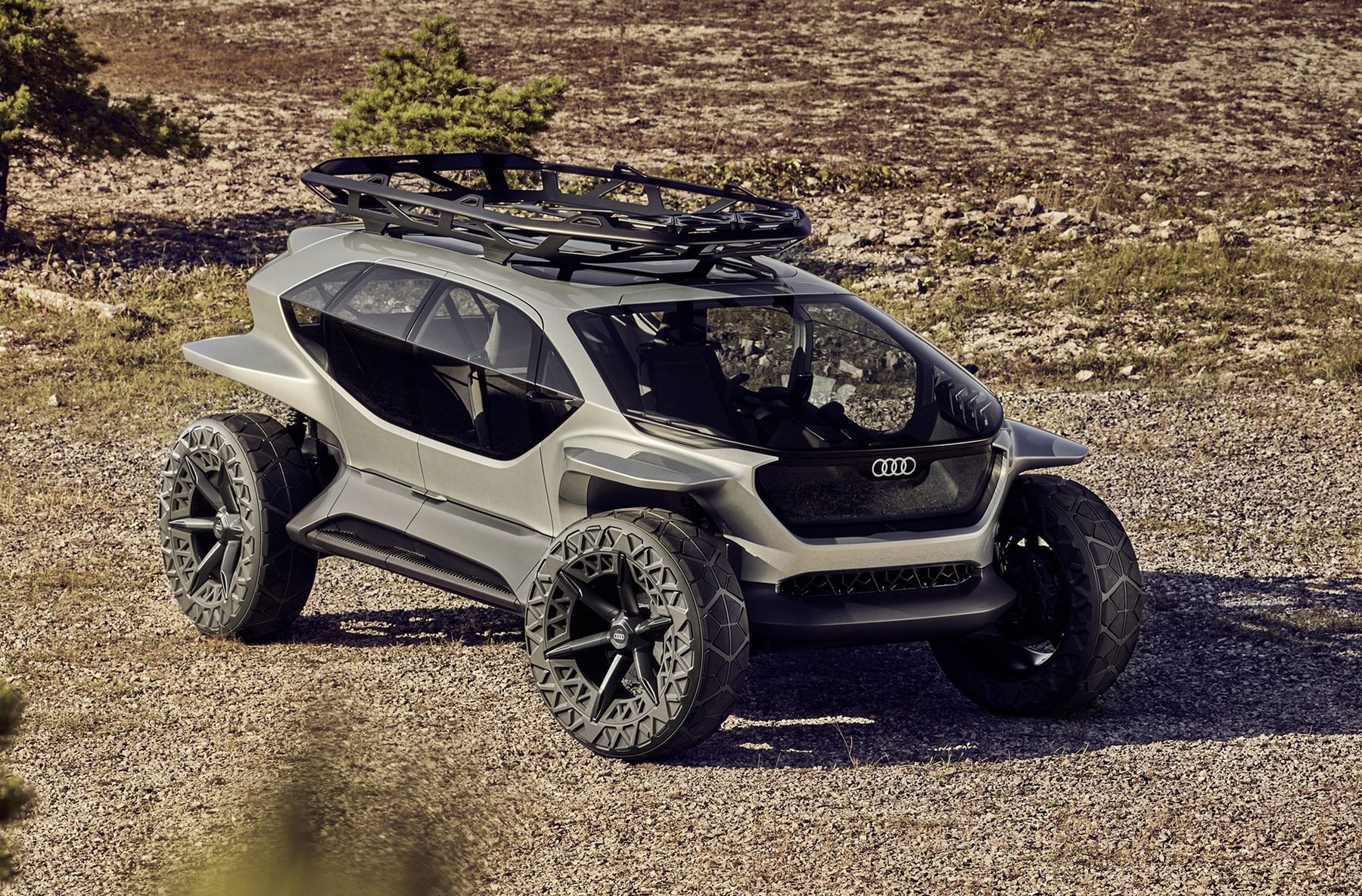 Audi dévoile son AI:Trail, un concept de véhicule tout-terrain