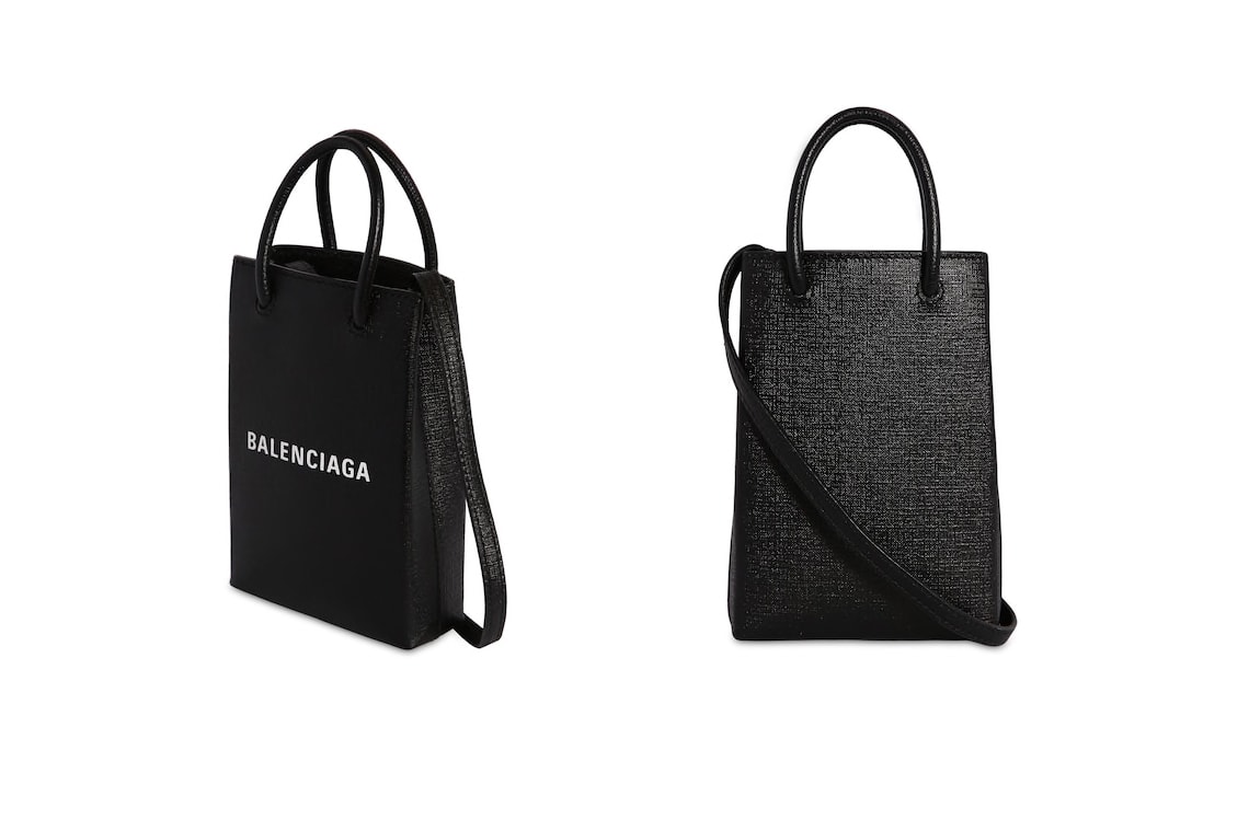L'étui pour iPhone en forme de micro-sac Balenciaga