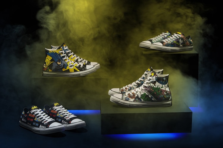 Converse dévoile une collection de sneakers en hommage à Batman