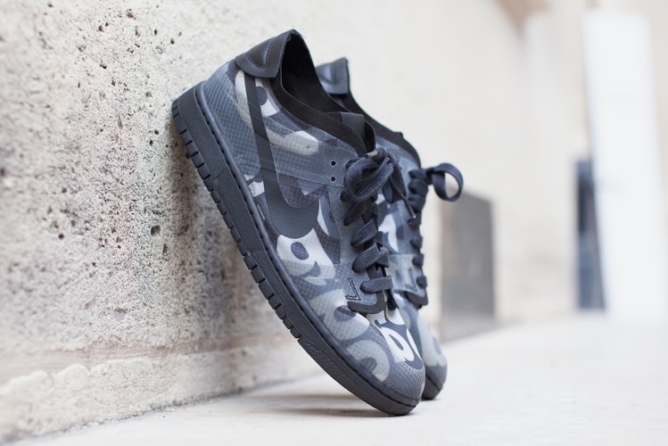 Un aperçu détaillé des COMME des GARÇONS x Nike Dunk Low