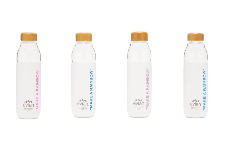 La bouteille Soma Virgil Abloh x Evian vient de dropper, voilà comment l'acheter
