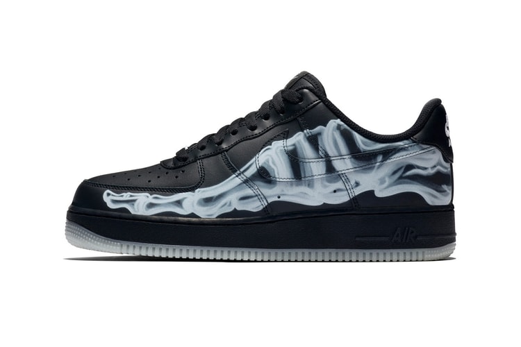 Des images officielles pour la Nike Air Force 1 "Black Skeleton"