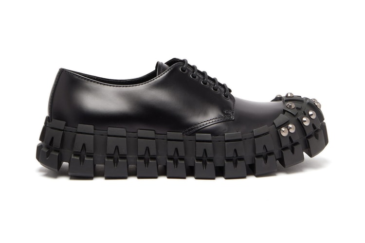 Prada dévoile une nouvelle chaussure à la semelle inspirée des pneus de voiture