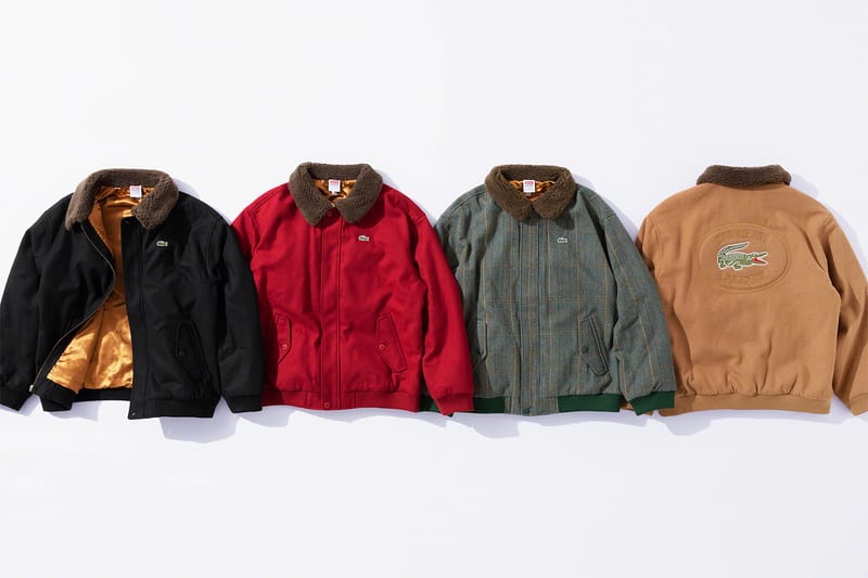 Voilà les prix de la collab Supreme x Lacoste