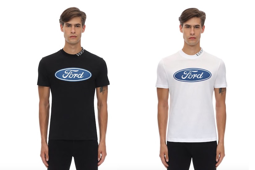 La collab Versace x Ford est désormais disponible