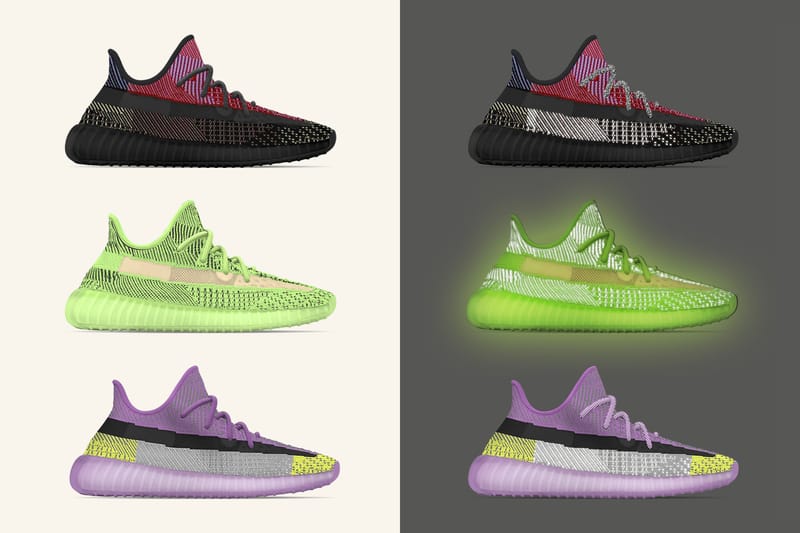 Après les "YECHEIL" et "YEEZREEL", la YEEZY 350 V2 se dévoile dans un coloris "YESHAYA" plus audacieux encore