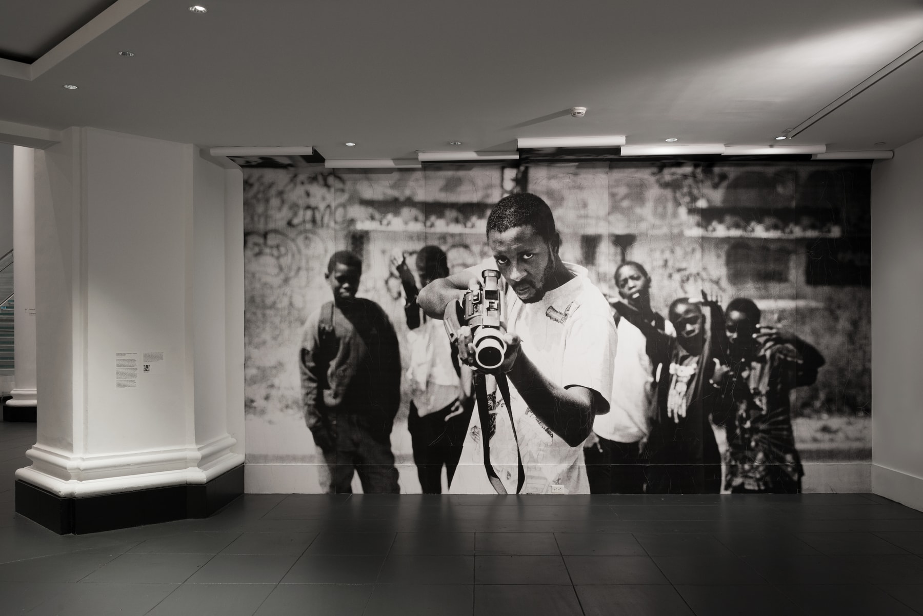 Photos JR exposition Brooklyn