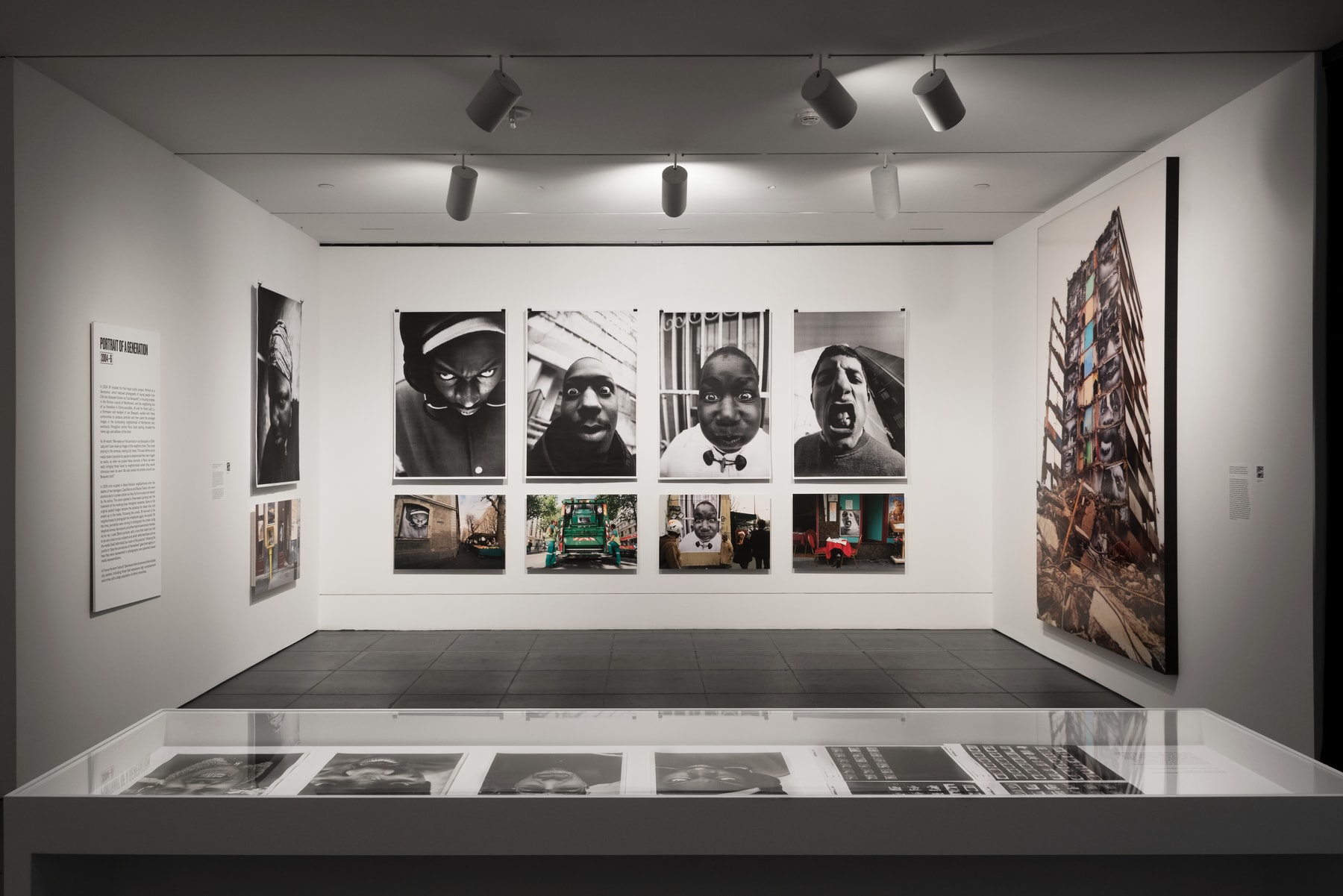 Photos JR exposition Brooklyn