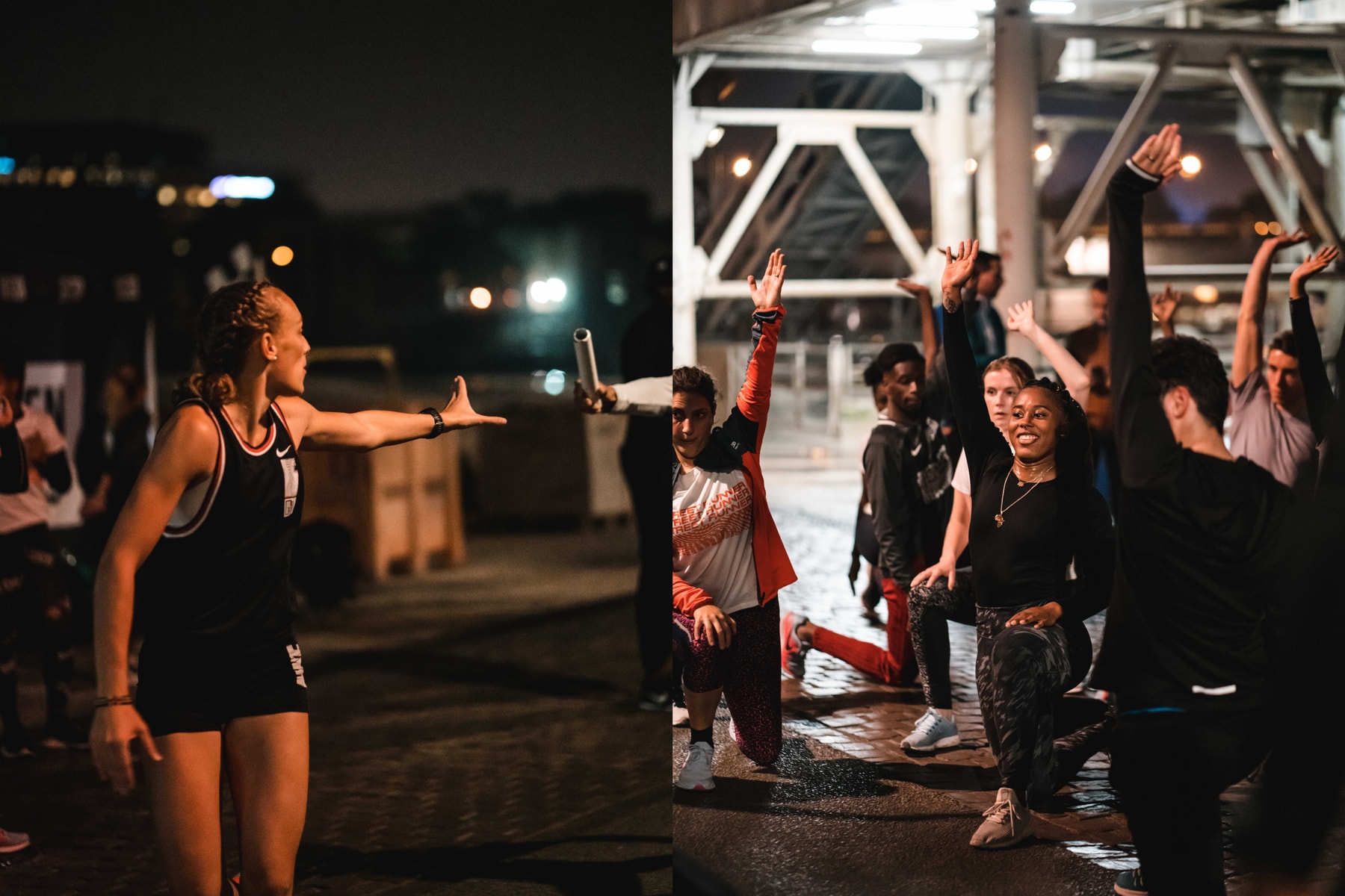 Dans les coulisses d'une séance de running des Golden Blocks de Ladji Doucouré et ses "street runners"