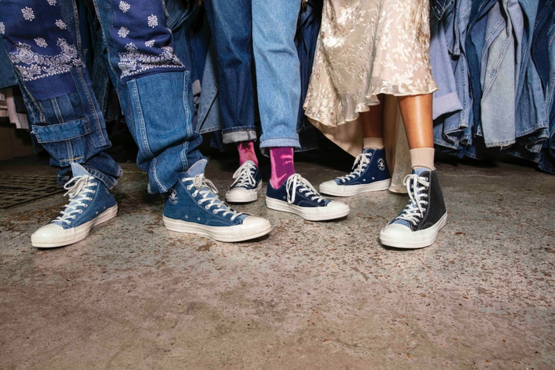 Converse s'associe à un spécialiste de la mode durable et dévoile trois nouvelles Chuck Taylor en jean recyclé