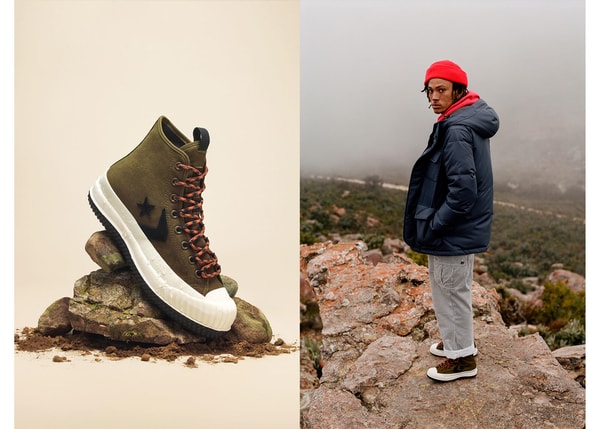 Converse revisite un modèle iconique pour sa collection "Mountain Club"