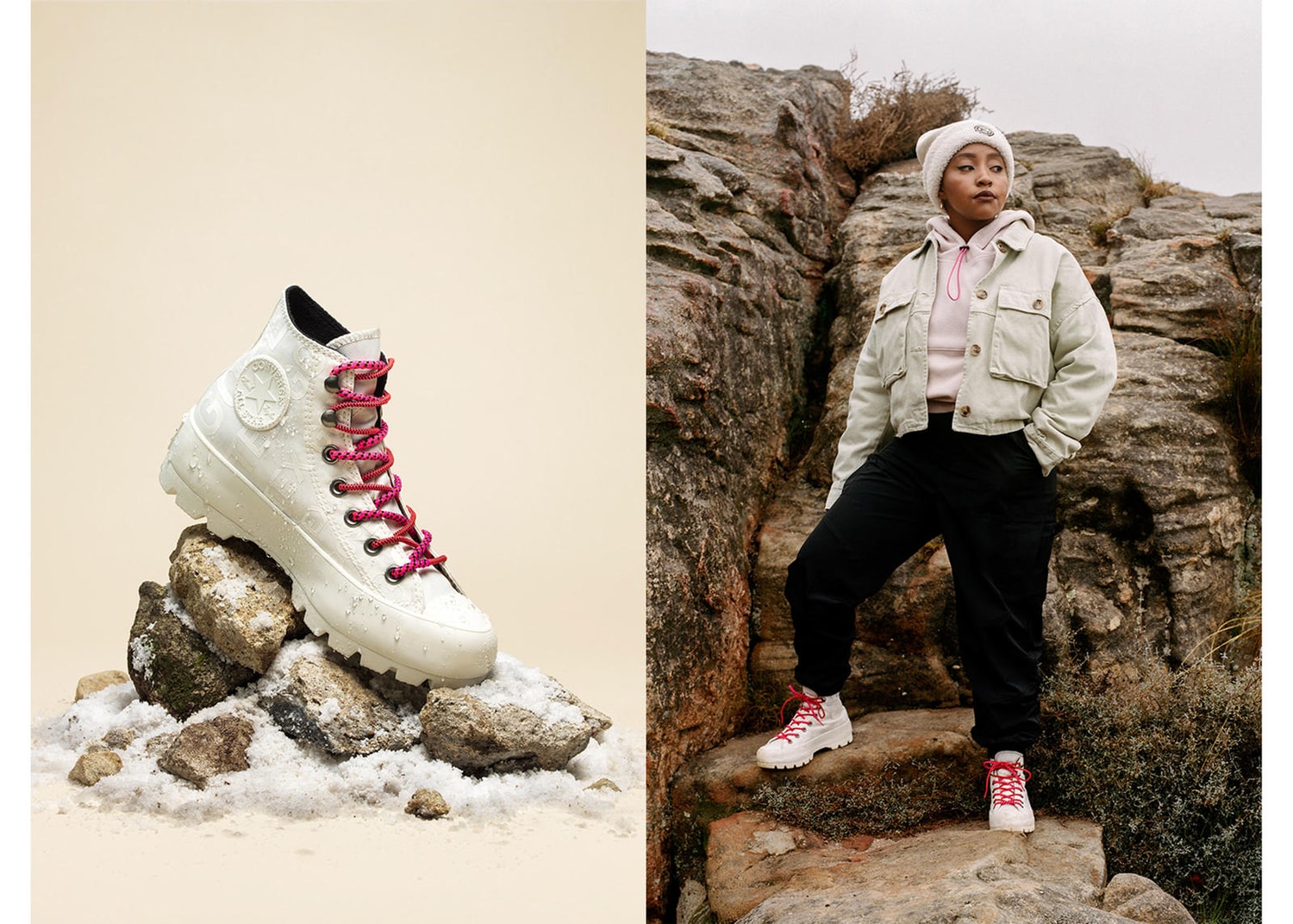 Converse revisite un modèle iconique pour sa collection "Mountain Club"