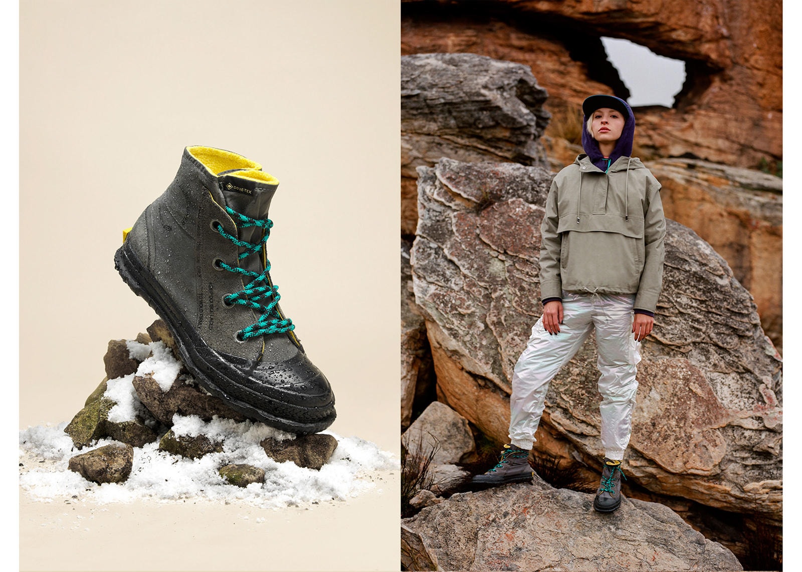 Converse revisite un modèle iconique pour sa collection "Mountain Club"