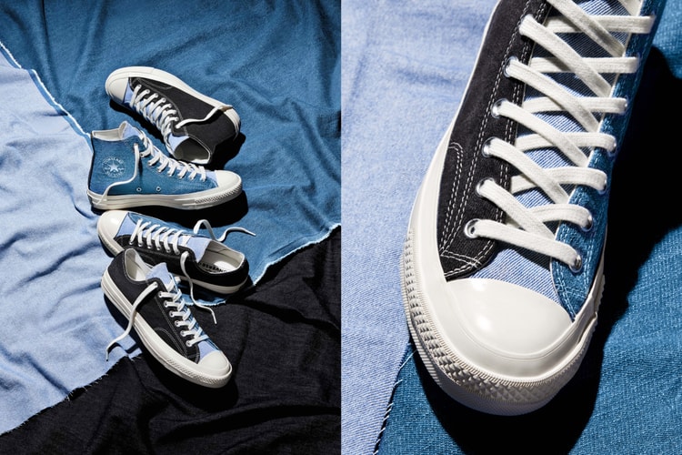 Converse s'associe à un spécialiste de la mode durable et dévoile trois nouvelles Chuck Taylor en jean recyclé