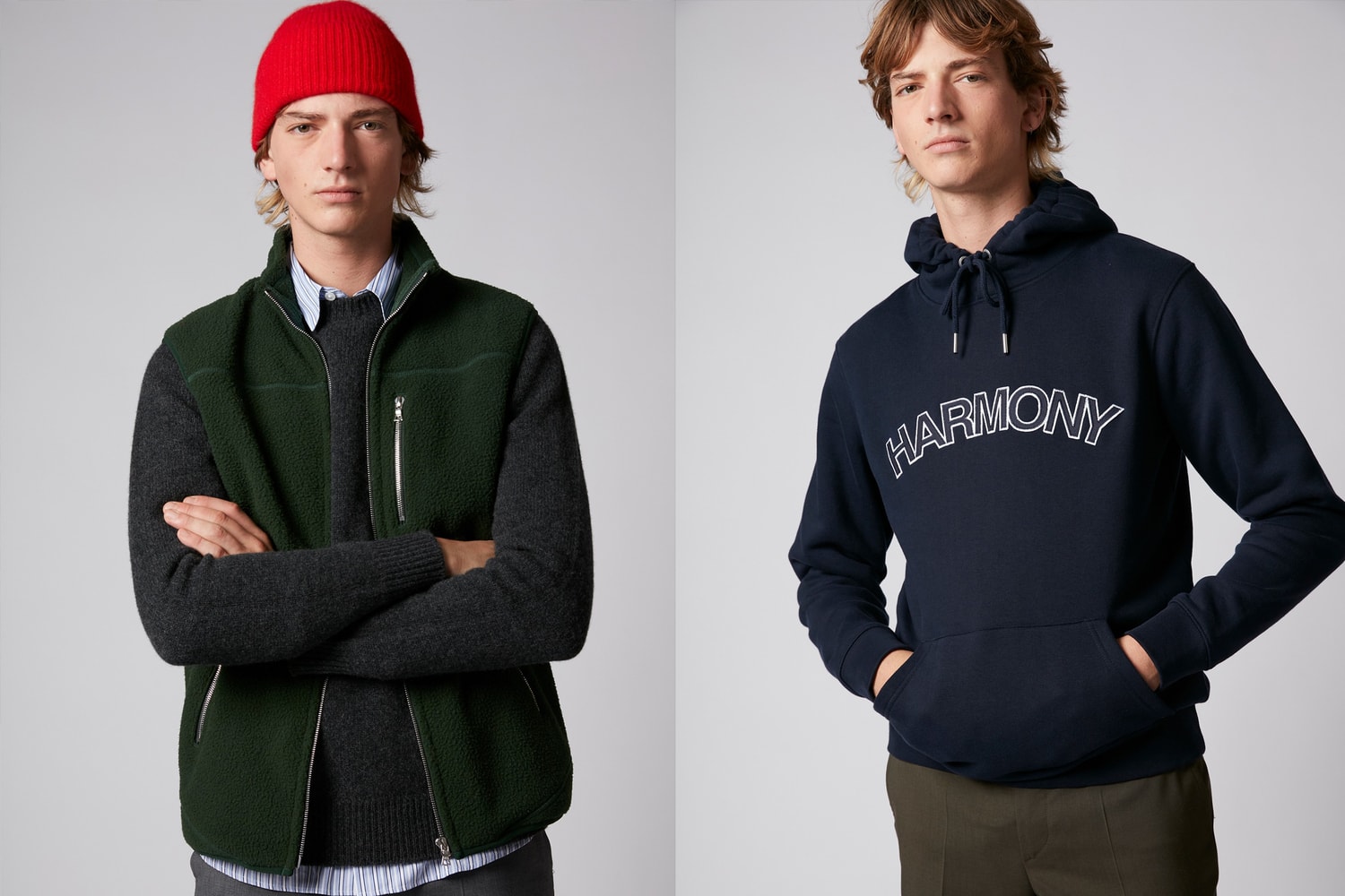 Harmony mise sur un style preppy pour sa collection Automne/Hiver 2019