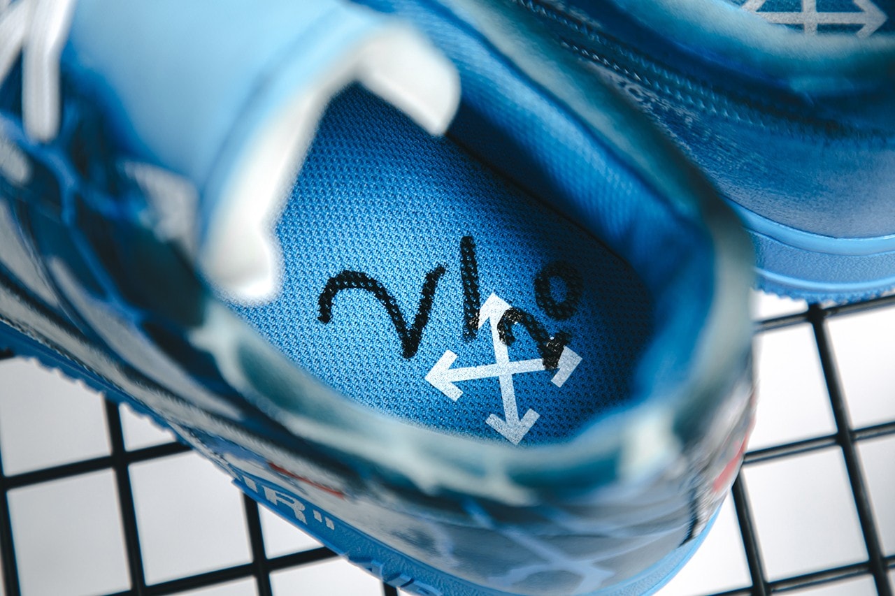 Virgil Abloh : Zoom sur le custom de la Air Jordan 1 MCA Chicago par Cassius Hirst