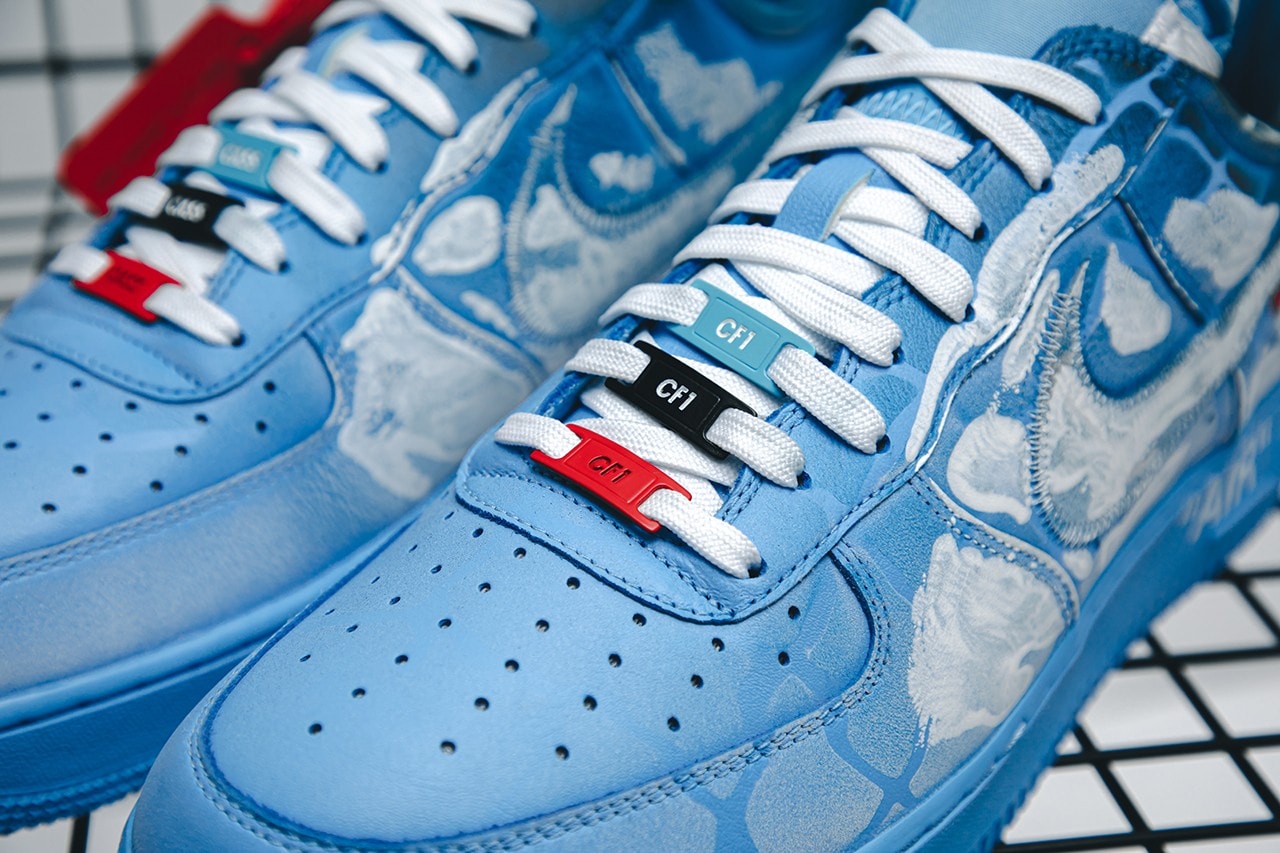 Virgil Abloh : Zoom sur le custom de la Air Jordan 1 MCA Chicago par Cassius Hirst