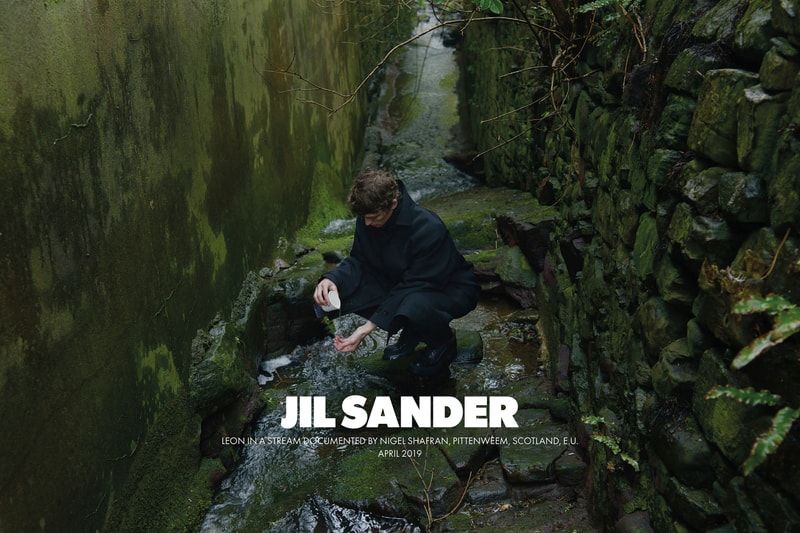 Photo Jil Sander campagne Automne/Hiver 2019