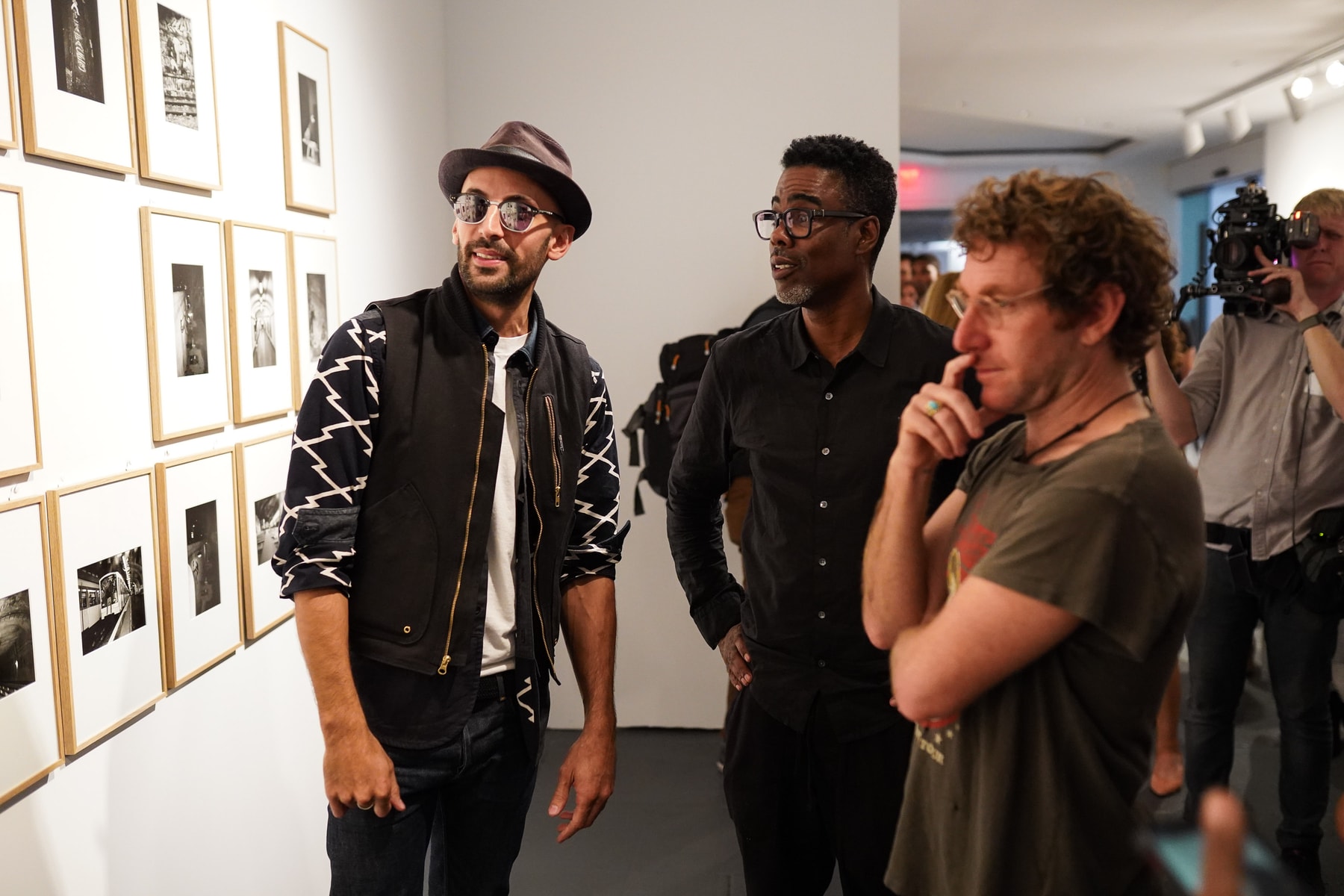 Photos JR exposition Brooklyn