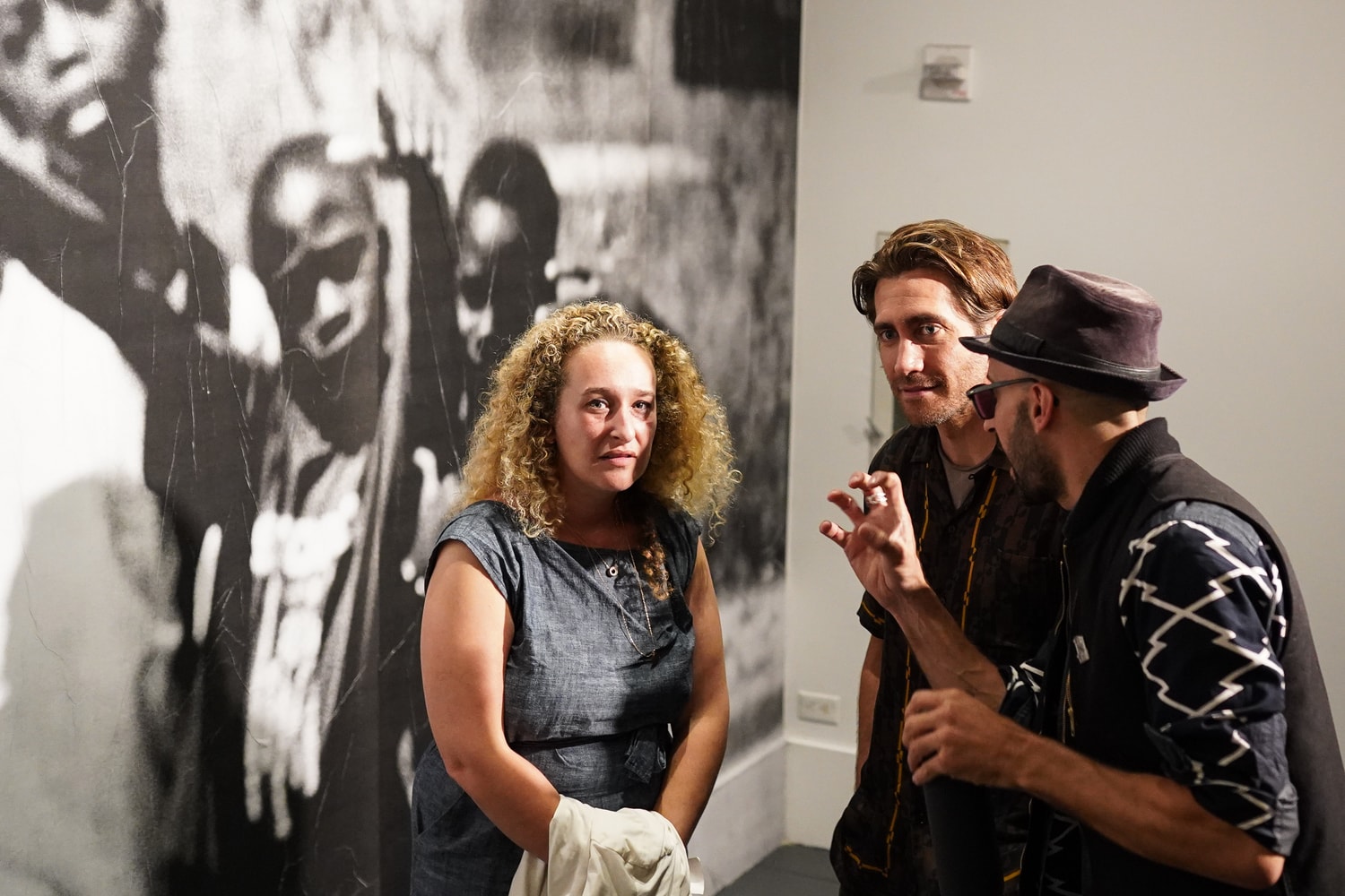 Photos JR exposition Brooklyn