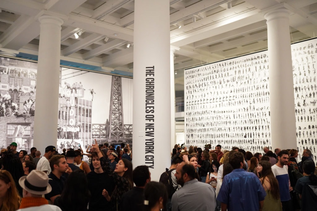 Photos JR exposition Brooklyn
