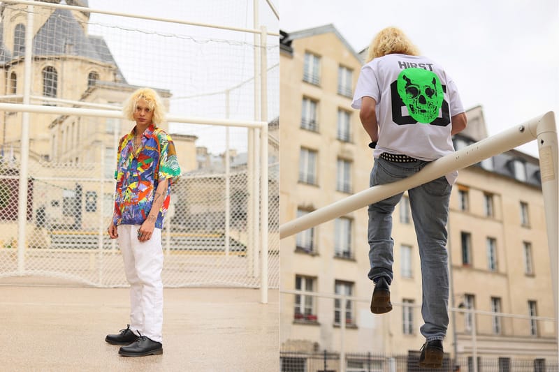 Le label parisien LES (ART)ISTS collabore avec l'artiste Damien Hirst