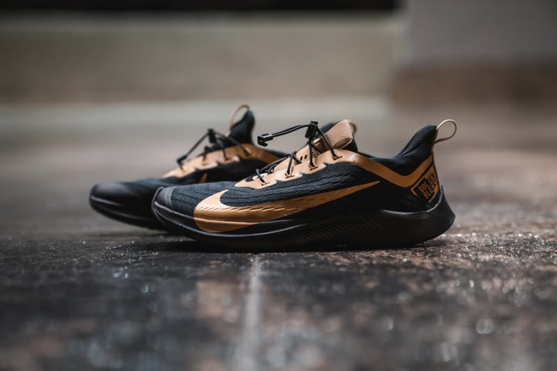 Nike dévoile deux sneakers exclusives aux couleurs des Golden Blocks de Ladji Doucouré
