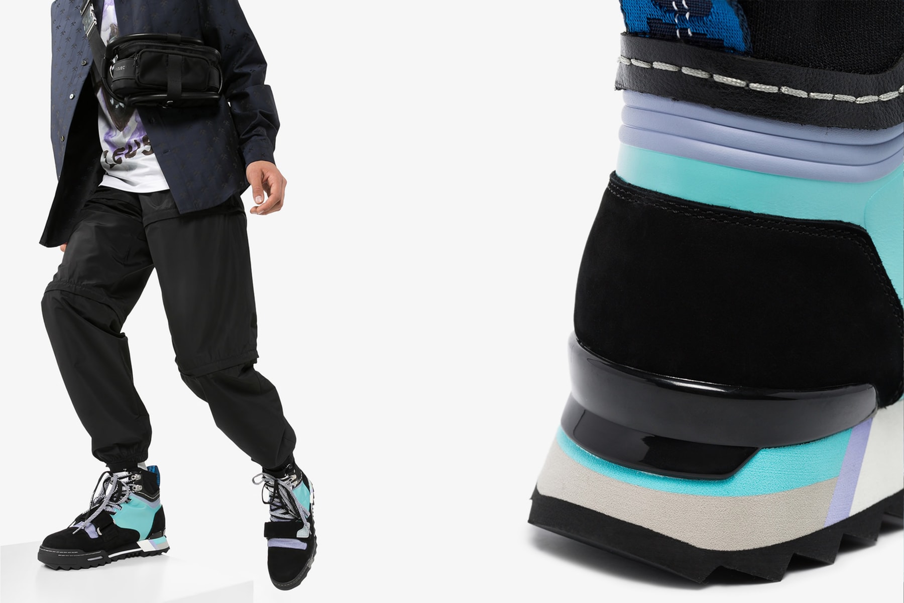 Off-White™ dévoile une paire de boots "faite sur terre designée dans l'avion"