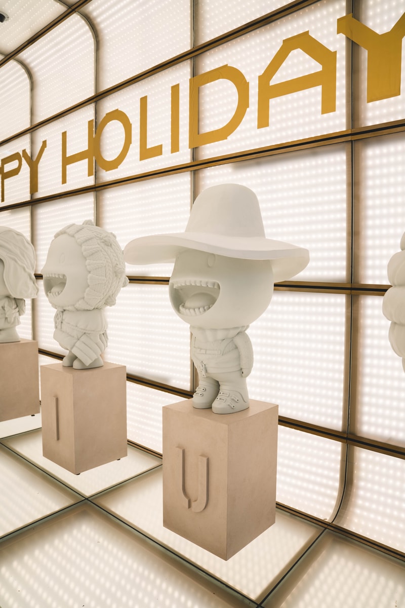 Moncler installe des figurines inédites à Paris pour le lancement de sa collection Genius