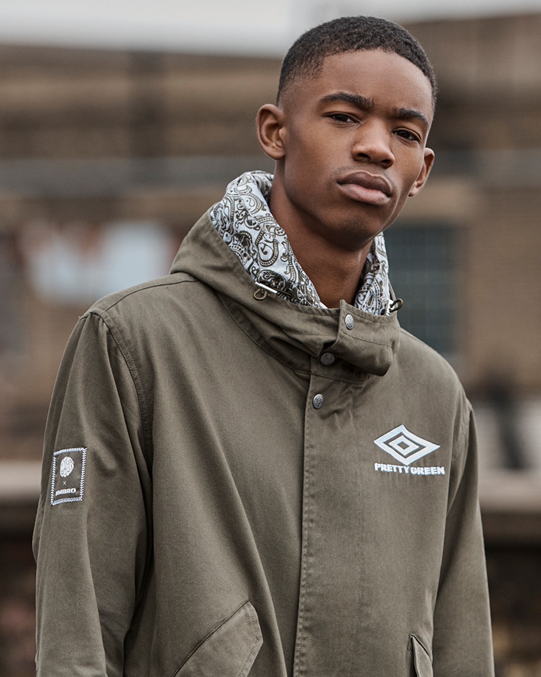 Photos collab Umbro x Pretty Green