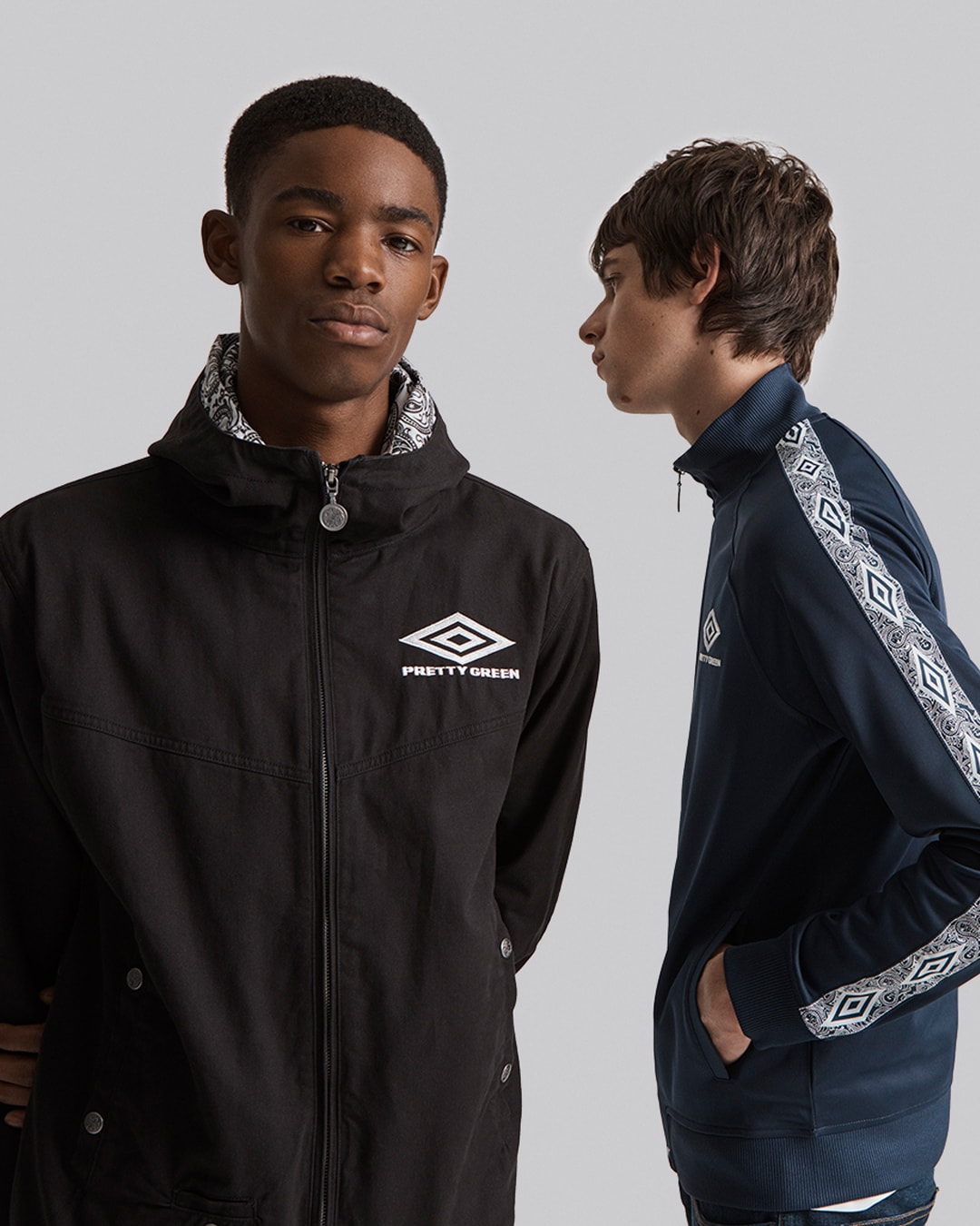 Photos collab Umbro x Pretty Green