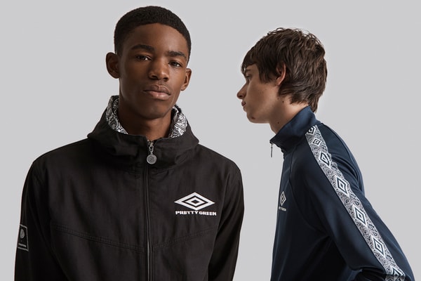 Photos collab Umbro x Pretty Green
