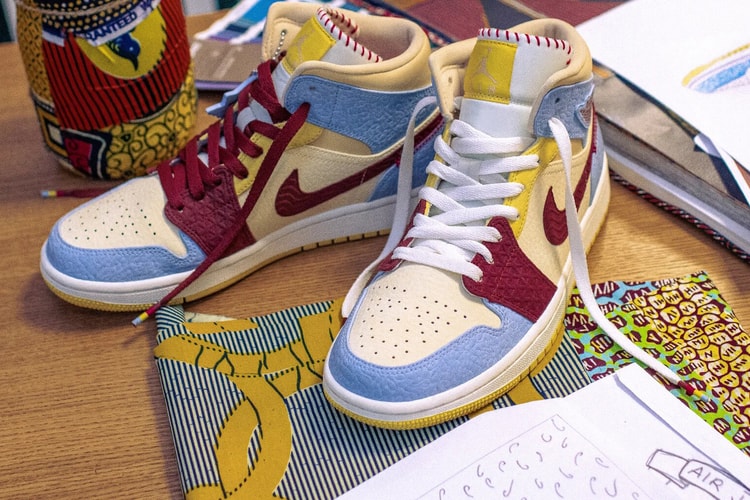 La Air Jordan 1 en collab avec le label parisien Maison Château Rouge s'offre une date de sortie