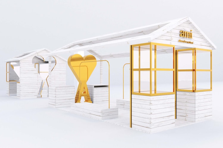 AMI installe un chalet au Bon Marché pour présenter une collection capsule exclusive