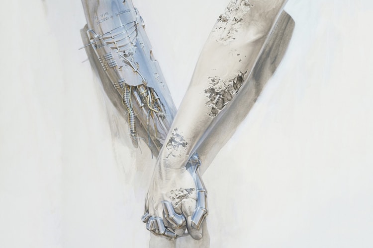 Daniel Arsham et Hajime Sorayama dévoilent un aperçu de leur première œuvre collaborative