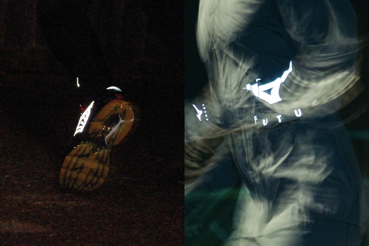Entre sneakers et apparel running reflective, FUTUR présente sa nouvelle collaboration avec Mizuno