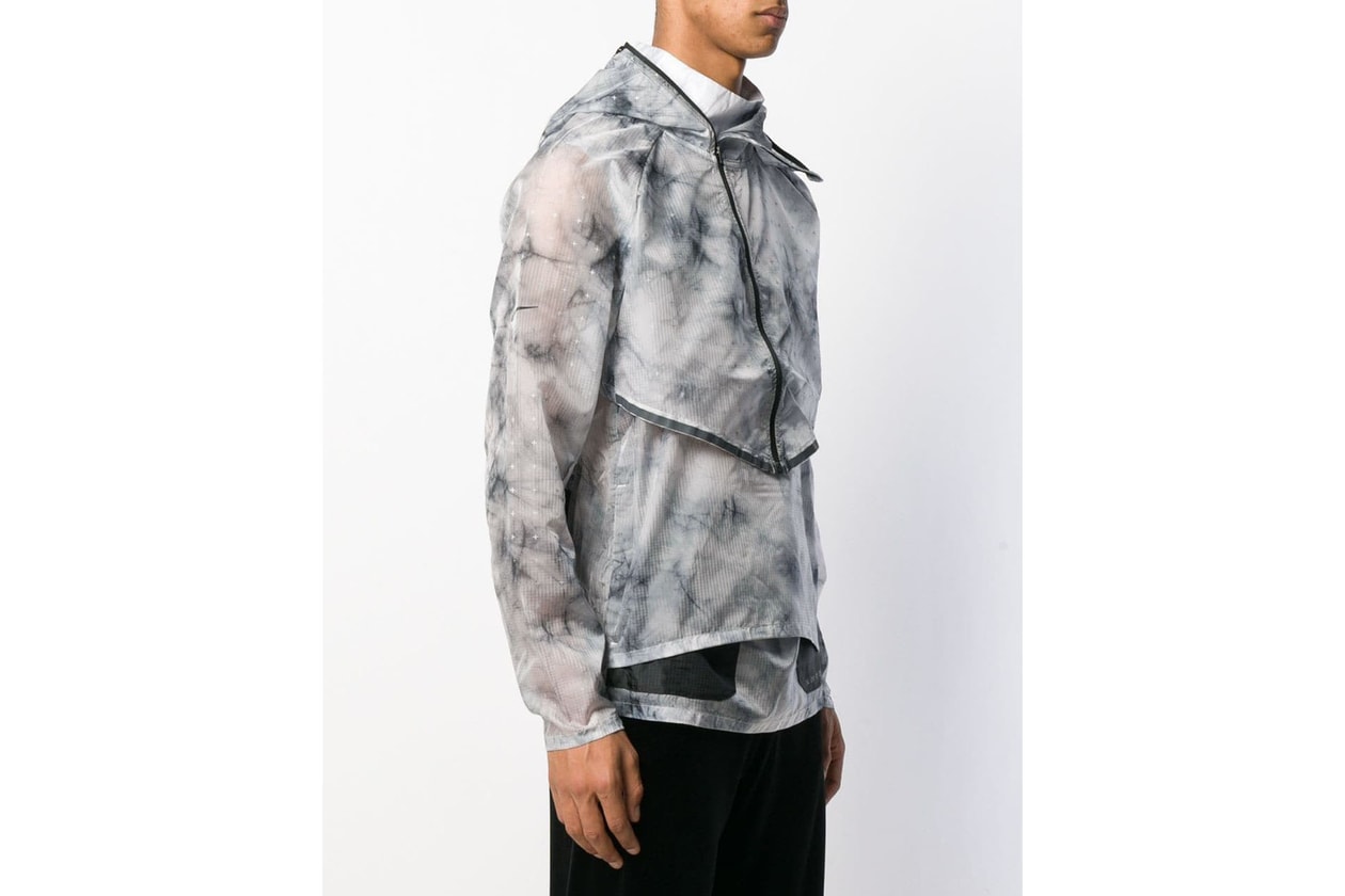 tie and dye hoodie pantalon off-white