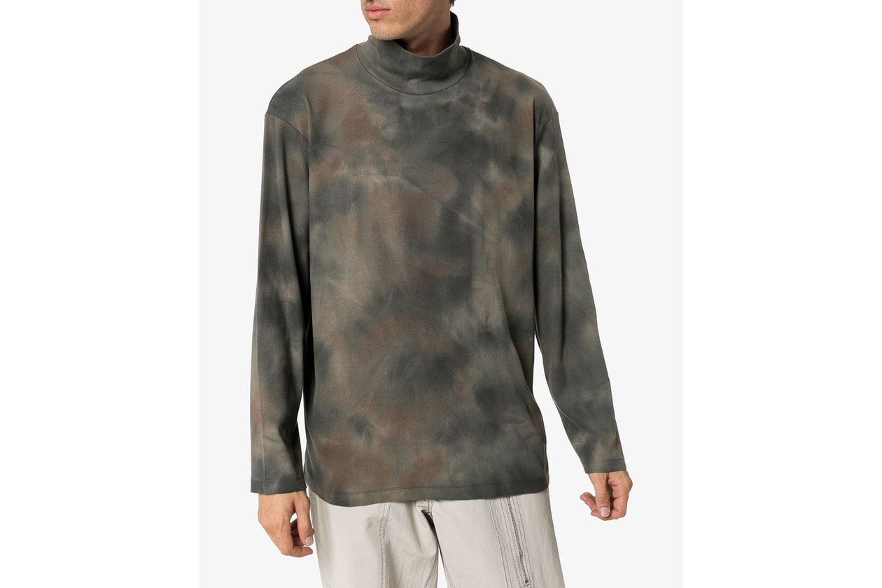 tie and dye hoodie pantalon off-white