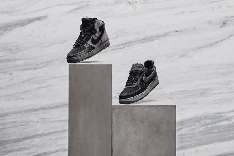 A Ma Maniére imagine deux Nike Air Force 1 confectionnées de matériaux premium