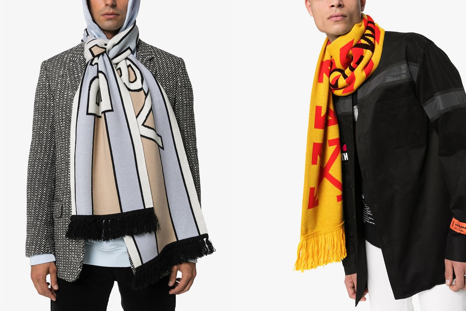 Off-White Burberry écharpe