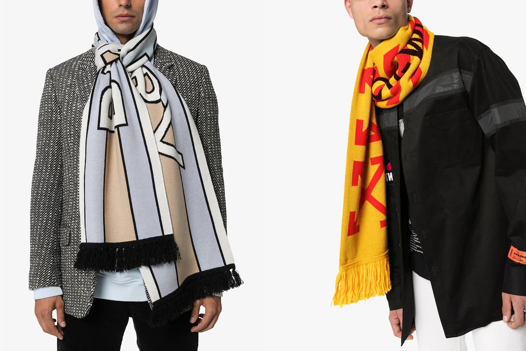 Off-White Burberry écharpe