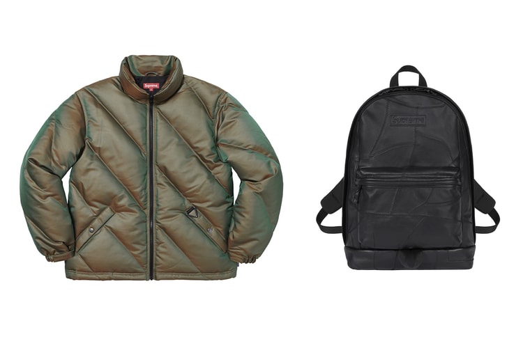 Air Max 95 Lux, doudoune iridescente ou sacs en cuir... Voici la liste et les prix du drop Supreme de la semaine