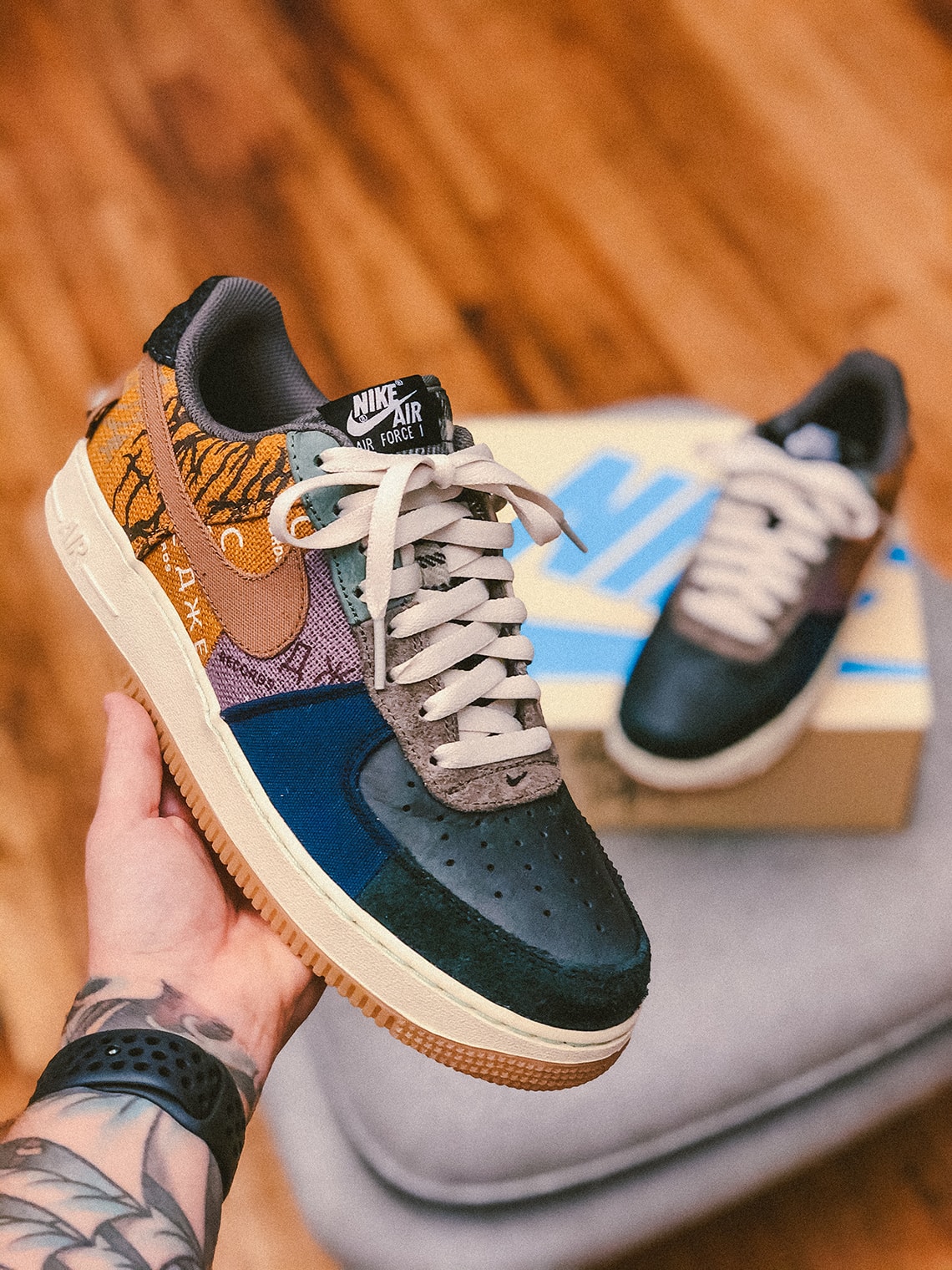 Travis Scott : Ses Nike Air Force 1 seront vendues avec une boite personnalisée