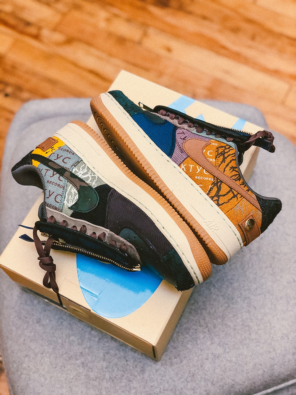Travis Scott : Ses Nike Air Force 1 seront vendues avec une boite personnalisée