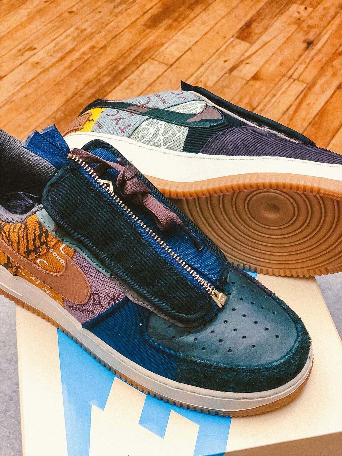 Travis Scott : Ses Nike Air Force 1 seront vendues avec une boite personnalisée