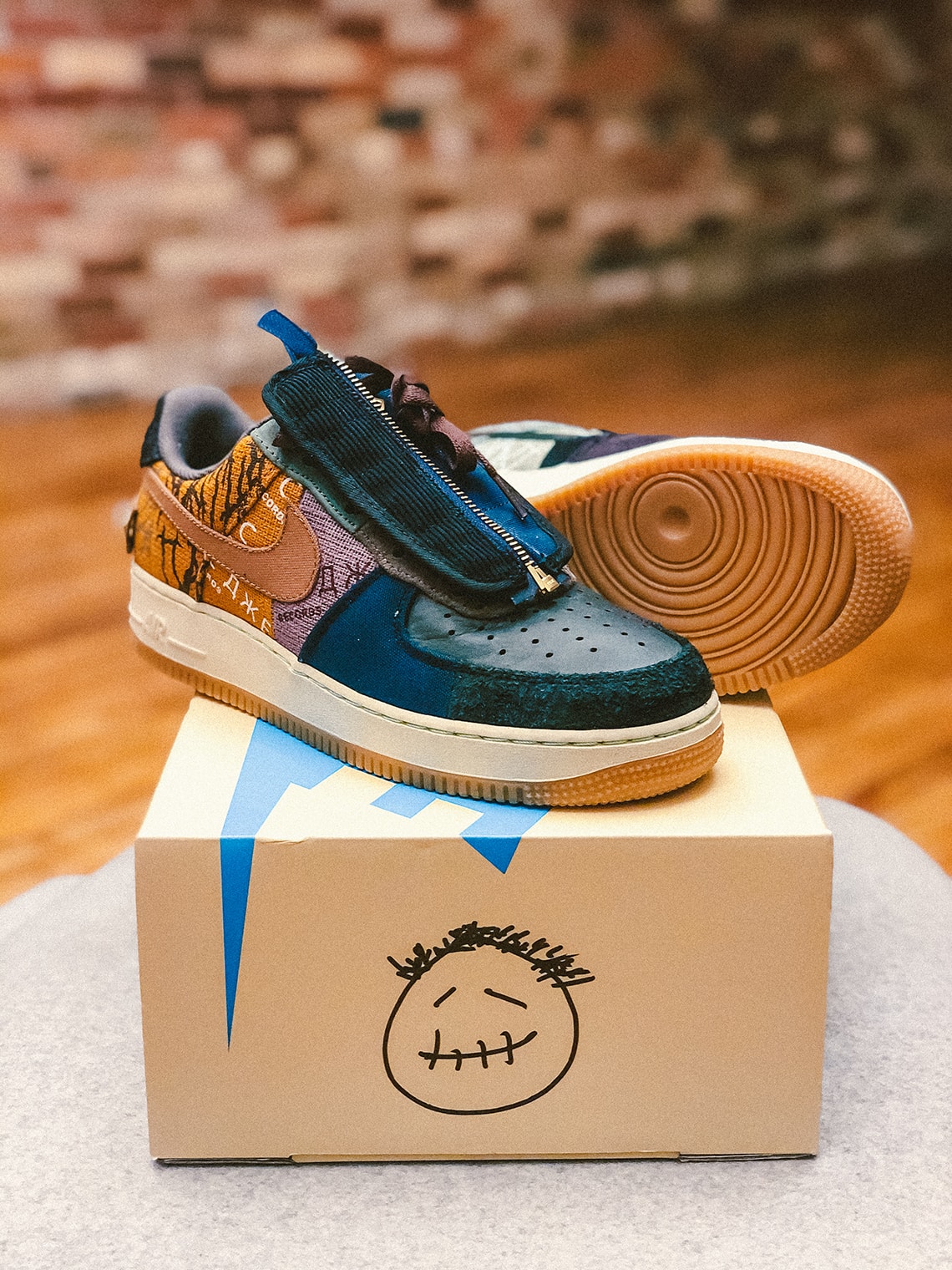 Travis Scott : Ses Nike Air Force 1 seront vendues avec une boite personnalisée