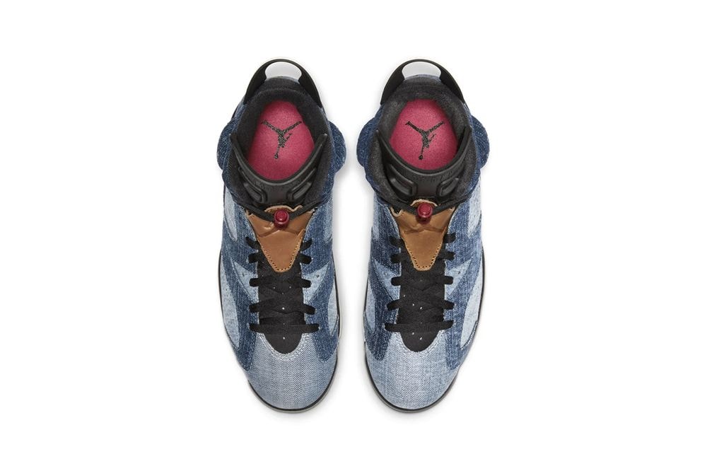 photos Air Jordan 6 'Washed Denim' 
