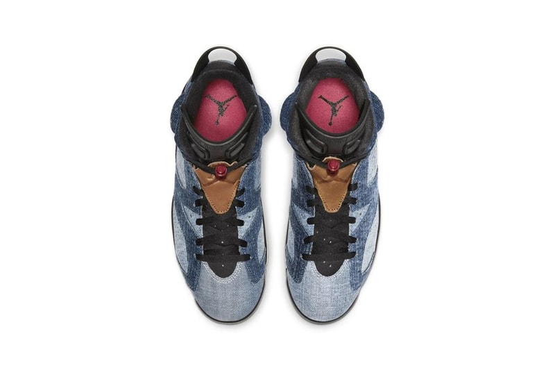 photos Air Jordan 6 'Washed Denim' 
