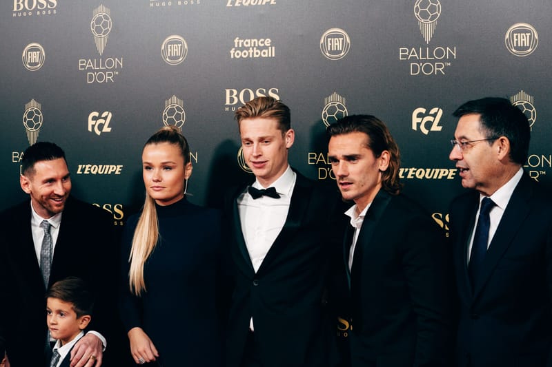 Lionel Messi, Kylian Mbappé, Antoine Griezmann... Revivez le tapis rouge du Ballon d'Or en images
